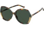 Okulary przeciwsłoneczne Carolina Herrera CH0051/S YJE/QT Oversize Zielone