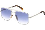 Okulary przeciwsłoneczne David Beckham DB7001/S 010/08 Kwadratowe Srebrne