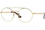 Okulary korekcyjne Persol PO2496V 515 Okrągłe Złote