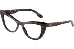 Okulary korekcyjne Dolce & Gabbana DG3354 502 Kocie oczy Havana