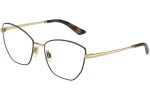 Okulary korekcyjne Dolce & Gabbana DG1340 1320 Kocie oczy Złote