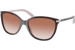 Okulary przeciwsłoneczne Ralph by Ralph Lauren RA5160 599/97 Kocie oczy Havana