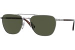 Okulary przeciwsłoneczne Persol PO2494S 513/31 Kwadratowe Srebrne
