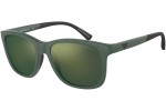 Okulary przeciwsłoneczne Emporio Armani EA4184 50586R Kwadratowe Zielone