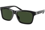 Okulary przeciwsłoneczne Ralph Lauren RL8203QU 500171 Prostokątne Czarne