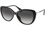 Okulary przeciwsłoneczne Ralph by Ralph Lauren RA5288U 50018G Kocie oczy Czarne