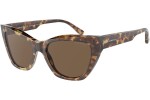 Okulary przeciwsłoneczne Emporio Armani EA4176 502573 Kocie oczy Havana
