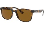 Okulary przeciwsłoneczne Ray-Ban RB4374 710/33 Kwadratowe Havana