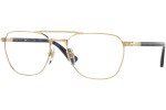 Okulary korekcyjne Persol PO2494V 1141 Kwadratowe Złote