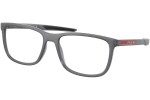 Okulary korekcyjne Prada Linea Rossa PS07OV 13C1O1 Prostokątne Szare