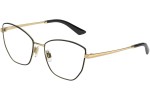 Okulary korekcyjne Dolce & Gabbana DG1340 1311 Kocie oczy Złote