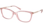 Okulary korekcyjne Michael Kors Pamplona MK4092 3101 Prostokątne Różowe