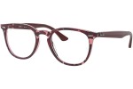 Okulary korekcyjne Ray-Ban RX7159 8097 Kwadratowe Havana