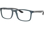 Okulary korekcyjne Ray-Ban RX8908 5719 Prostokątne Niebieskie