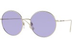 Okulary przeciwsłoneczne Burberry Pippa BE3132 11091A Okrągłe Złote