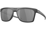 Okulary przeciwsłoneczne Oakley Leffingwell OO9100-04 Polarized Kwadratowe Czarne