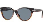 Okulary przeciwsłoneczne Persol PO3287S 116056 Okrągłe Havana