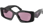 Okulary przeciwsłoneczne Prada PR15YS 1AB07Q Nieregularny Czarne