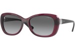 Okulary przeciwsłoneczne Vogue Eyewear VO2943SB 298911 Oversize Czerwone