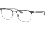 Okulary korekcyjne Ray-Ban RX8421 3125 Kwadratowe Srebrne