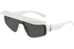 Okulary przeciwsłoneczne Dolce & Gabbana DG6177 331287 Pojedyncze | Shield Białe