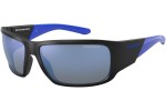 Okulary przeciwsłoneczne Arnette Snap II AN4297 280622 Polarized Prostokątne Czarne