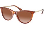 Okulary przeciwsłoneczne Ralph by Ralph Lauren RA5290 601113 Kocie oczy Havana