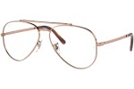 Okulary korekcyjne Ray-Ban New Aviator RX3625V 3094 Pilotki (Aviator) Złote