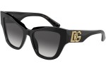 Okulary przeciwsłoneczne Dolce & Gabbana Timeless Collection DG4404 501/8G Kocie oczy Czarne
