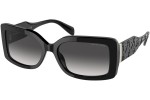 Okulary przeciwsłoneczne Michael Kors Corfu MK2165 30058G Prostokątne Czarne