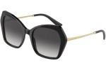 Okulary przeciwsłoneczne Dolce & Gabbana DG4399 501/8G Kocie oczy Czarne