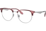 Okulary korekcyjne Ray-Ban RX6396 3131 Browline Czerwone