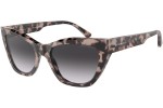 Okulary przeciwsłoneczne Emporio Armani EA4176 54108G Kocie oczy Havana