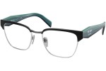 Okulary korekcyjne Prada PR65YV GAQ1O1 Browline Czarne
