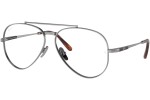 Okulary korekcyjne Ray-Ban Aviator Titanium Titanium Collection RX8225V 1224 Pilotki (Aviator) Srebrne