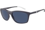 Okulary przeciwsłoneczne Emporio Armani EA4179 508880 Prostokątne Niebieskie