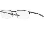 Okulary korekcyjne Oakley Barrelhouse 0.5 OX3174-01 Prostokątne Czarne