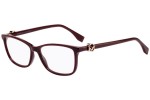 Ochelari Fendi FF0331 8CQ Dreptunghiulari Roșii