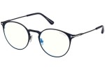 Okulary korekcyjne Tom Ford FT5798-B 091 Okrągłe Niebieskie