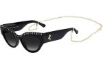 Okulary przeciwsłoneczne Jimmy Choo SONJA/G/N/S 807/9O Kocie oczy Czarne