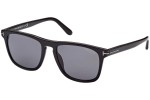 Solbriller Tom Ford FT0930-N 01D Polarized Firkantet Sort