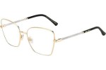 Okulary korekcyjne Jimmy Choo JC333 2M2 Kocie oczy Złote
