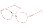 Okulary korekcyjne Guess GU9223 072 Kwadratowe Złote