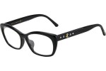 Okulary korekcyjne Jimmy Choo JC346/F 807 Prostokątne Czarne
