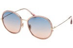 Zonnebril Tom Ford FT0946 72W Ronde Roze