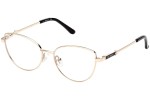 Okulary korekcyjne Guess GU9222 033 Kocie oczy Złote