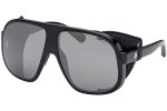 Okulary przeciwsłoneczne Moncler ML0206 05C Pilotki (Aviator) Czarne