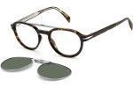 Okulary korekcyjne David Beckham DB1075/CS 45Z/UC Okrągłe Havana
