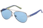 Okulary przeciwsłoneczne Guess GU9221 10V Pilotki (Aviator) Srebrne