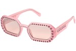 Okulary przeciwsłoneczne Swarovski SK0345 72U Prostokątne Różowe